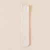 Autumn Children's Wooden Ear Long Tube Pile Socks Calf Socks Autumn and Winter Solid Color Vertical Over-the-knee Socks