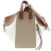 Hammock Small Handbag 2WAYShoulder Brown / White Calfskin Women Used