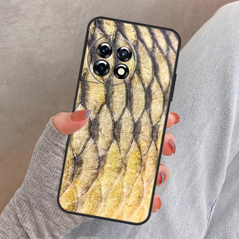 Carp Fishing Fish Cover For OnePlus Nord 4 CE 2 3 Lite N30 N20 N10 OnePlus 13 12 11 10 Pro 8T 10T 12R 13R Case