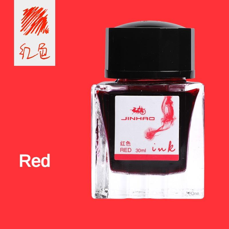 

JINHAO 30/50/100ml Non-carbon Fountain Pen Ink Cartridge Refill Glass Bottled Ink Fountain Pen Office School Supplies Stationery