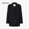 Edition 2025 Spring Striped Wool Blend Blazer