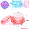 40pcs Cosmetic Containers 3ml Sample Empty Container Plastic Travel Pot Jar Eye Shadow Nails Powder Lotion Cream Sample Storage