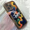 JT57 Sii Felice Custodia per Telefono per iPhone 17 16 15 13 Pro Max Samsung S26 S25 S24 Ultra A17 A16 A07 A56 A55 Xiaomi 15T Redmi Note 14 Pro Plus Morbida Custodia Cover in TPU