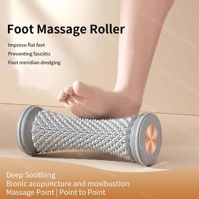 Foot Massager Massage Roller Yoga Massage Ball Plantar Fascia Roller Muscle Relaxation Care Manual Foot Massager Stress Ball