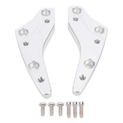 Motosiklet Gidon Yükseltme Bloğu 18mm Yükseltme 20mm Geriye CNC Alüminyum K1600B için Yedek