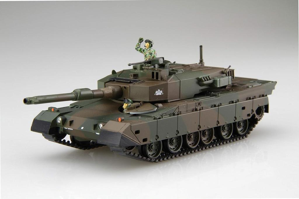 Fujimi Model 1/76 Special World Armor Series No. 3 JGSDF Type 90 Tank (Set of 2) Plastic Model SWA3