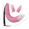 Ears and Tail Set Fancy Dress Costume Cosplay for Masquerade Kids Adult