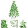 Mini Christmas Tree Figurine Crystal Decoration Tabletop Xmas Tree for Festive Home Decor Holiday Table Decoration and Party Supplies for Weddings