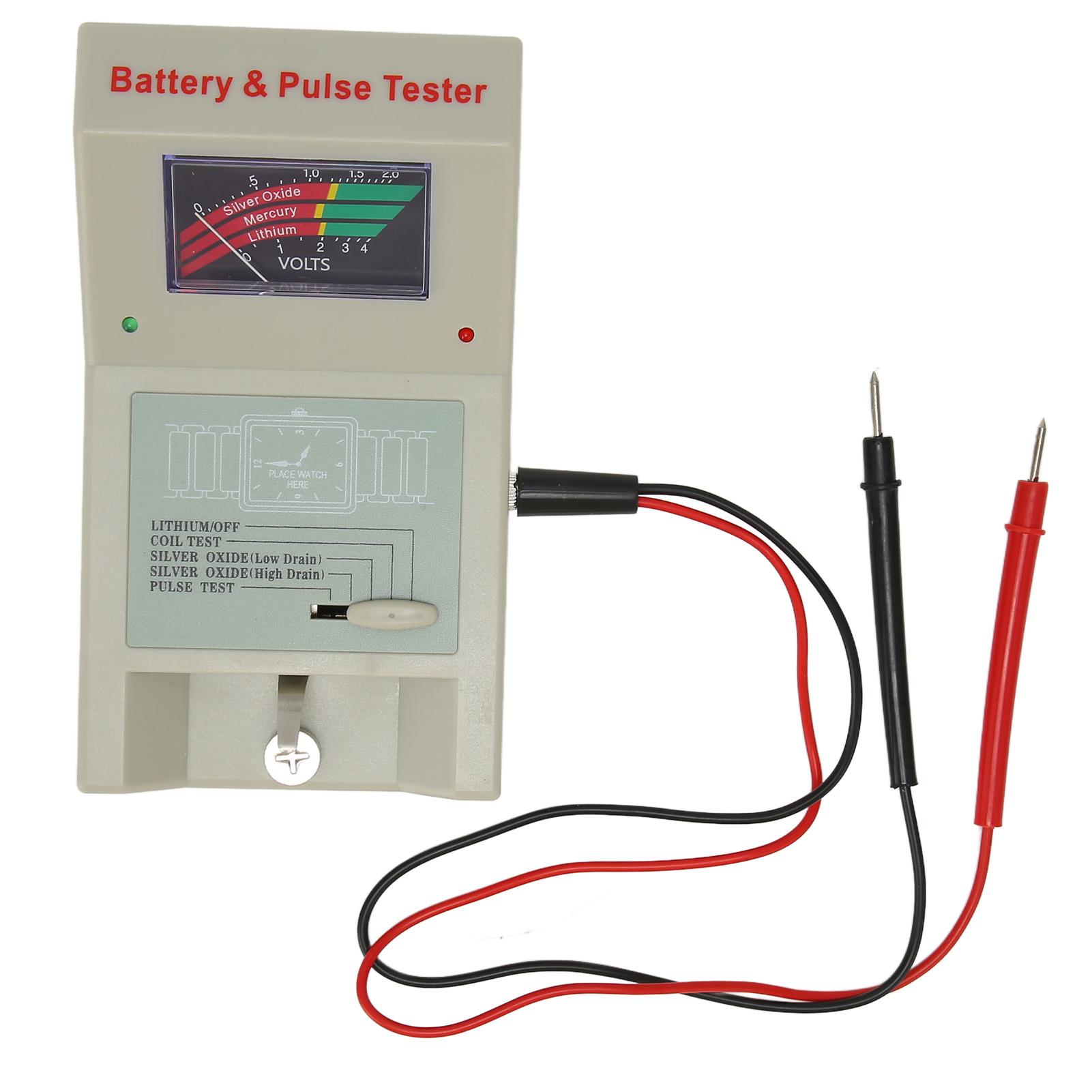 

Watch Battery Tester Multifunction High Accuracy Watch Pulse Tester for Watchmakers and Watch Repairing Workers