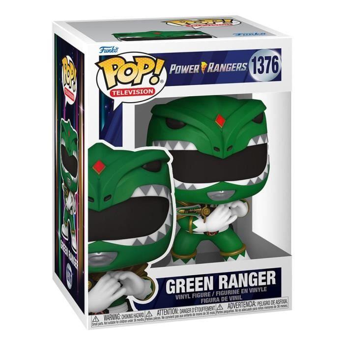 Power rangers 30th figurine pop! tv vinyl green ranger 9 cm funko 7220