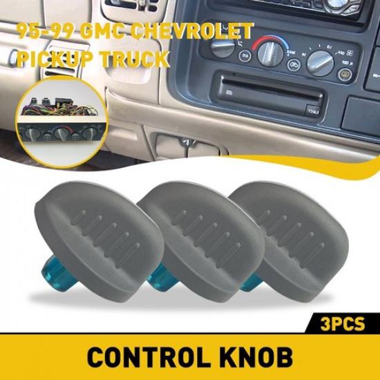For 95-99 GMC CHEVY PICKUP TRUCK TAHOE HEATER SUBURBAN CLIMATE CONTROL KNOBS EOA