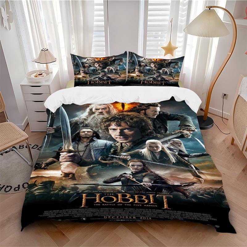 Journey Through Middleearth Print 3Pcs Bedding Setduvet Cover With 2 Bedropillowcase Home Birthday Gift