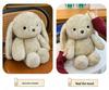 Diudiu Long-Eared Rabbit Plush Toy - Cute Sleeping Pillow & Comforting Companion for Children