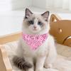 Dog Bandana Collar, Paisley Pattern Dog Bandana with D-Ring, No-Tie Adjustable Stylish Bandana Collar for Small Medium Large Dogs