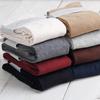 Women's Flared Combed Cotton Knee-High Socks In Solid Colors