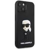 Etui Do iPhone 14 Plus Karl Lagerfeld Hardcase Rubber Ikonik 3D Czarny