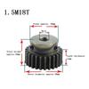 1 Stück Stirnrad 1,5M 15Z/16Z/18Z 45# Kohlenstoffstahl Hochfrequenzhärtung Zähne Zahnrad Bohrungsgröße 5/6/6,35/7/8/10/12 mm