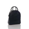 Chiemi Sacs Handtasche, Mini Boston Tasche, Umhängetasche, 2-Wege, Schlicht, Natürlich, Schwarz, 2402-6251