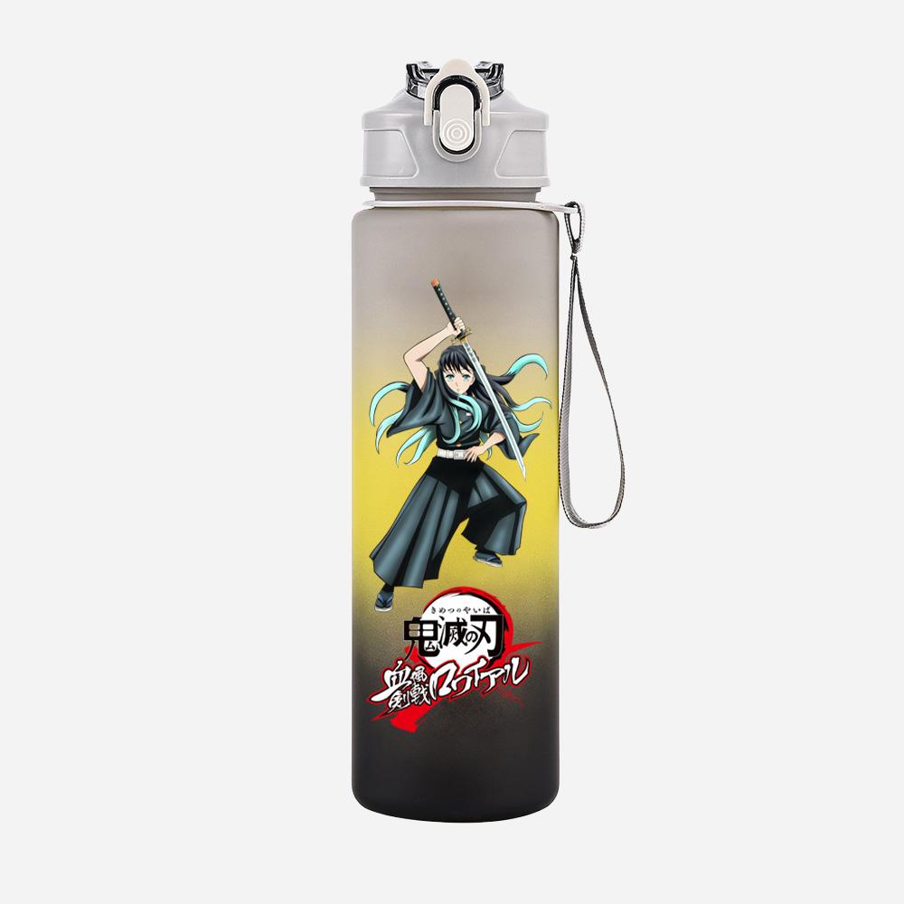 Anime New Demon Slayer Printed Large Capacity Drinking Cup Portable Outdoor Sports Water Cup Children 750Ml Water Bottle Kid Gift
