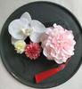 Flower Hair Accessory Set (5 pieces) - Perfect for Traditional Japanese Attire, Weddings, Coming-of-Age Ceremonies, Graduations, and Other Occasions