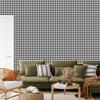 Geometric rhombus wallpaper gray and graphite 50x1000