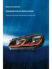 Compatible with 09-13 Volkswagen Golf 6 LED Headlight Assembly with Daytime Running Lights