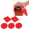 5Pcs Silicone Trivet Mat   Round   Hot Pad Non Slip Heat Resistant for Hot Plate Pans Kitchen Pots