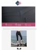Übergröße Damen Schlankmachende Schnelltrocknende Yogahose - Dehnbar, Atmungsaktiv, Gekürzte Sommer-Sportleggings