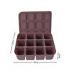 12 Grids Ice Cube Trays with Lid Silicone Ice Making Molds Easy Release Anti-stringing Food Storage Container for Freezer