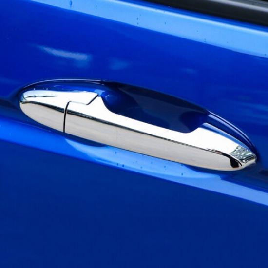 Chrome Exterior Cover Trim Outside Door Handle For Honda Fit Jazz 2014-2019 2020