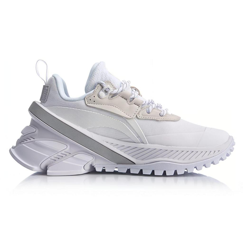 Li Ning Dämpfung Rutschfest Leicht Niedrig geschnitten Laufschuhe Damen Weiß ARHQ066-2