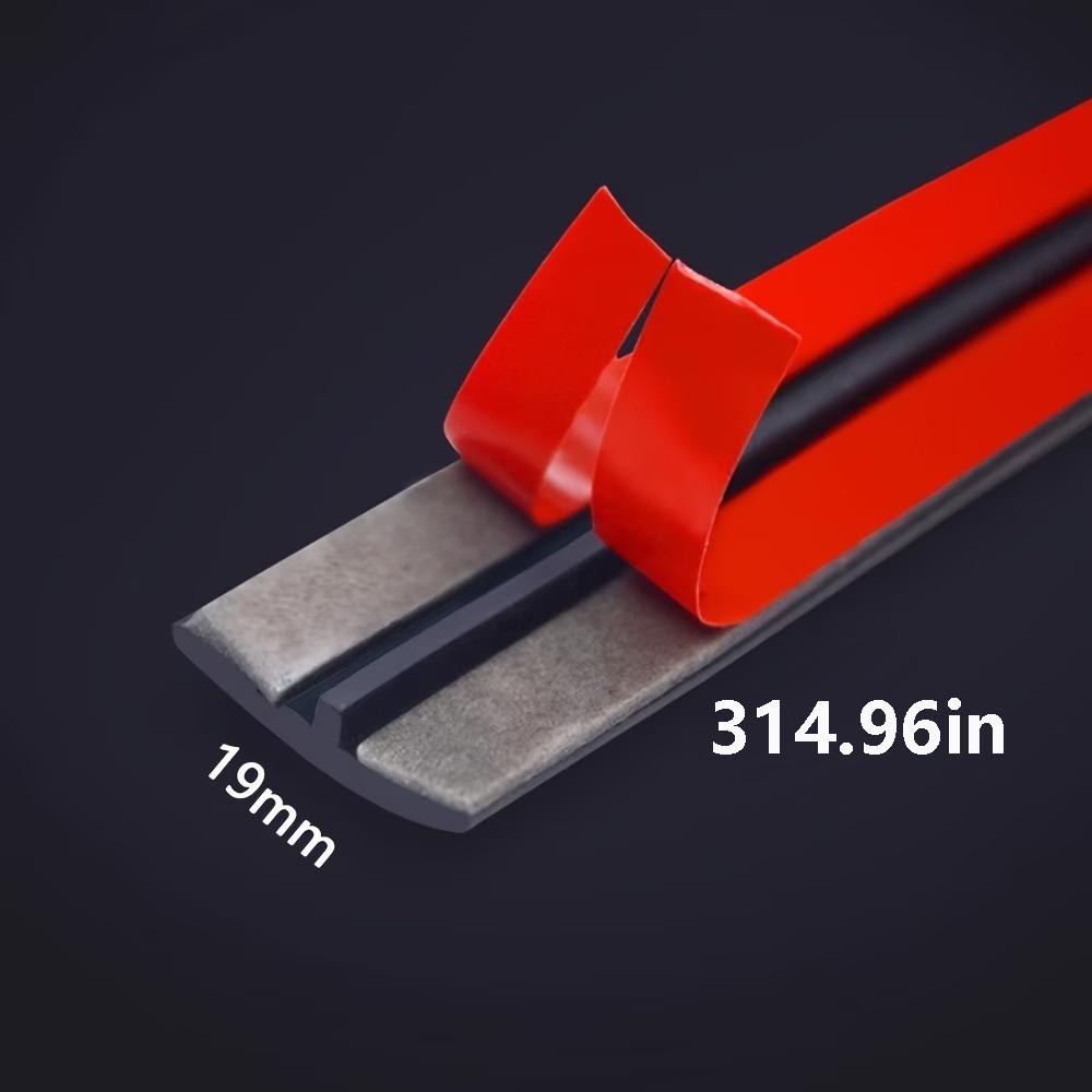 4M Rubber Car Seals Edge Sealing Strips Auto Roof Windshield Sealant Protector Window Seal Strips Sound Insulation Tape 14/19mm