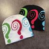 Question Fashion Colored Mark Pattern Neutral Casual Warm Knitted Hat Autumn For