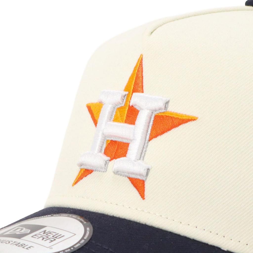 NEW ERA 9FORTY AFrame Trucker Cap Houston Astros 15171235 White Navy Free Women's