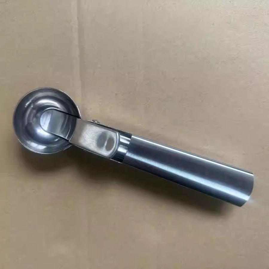 Ice Cream Scoopers Stainless Steel Fruit Scoop Dishwasher Safe Multifunctional Baking Scooper Ergonomic Handle Large Cookie