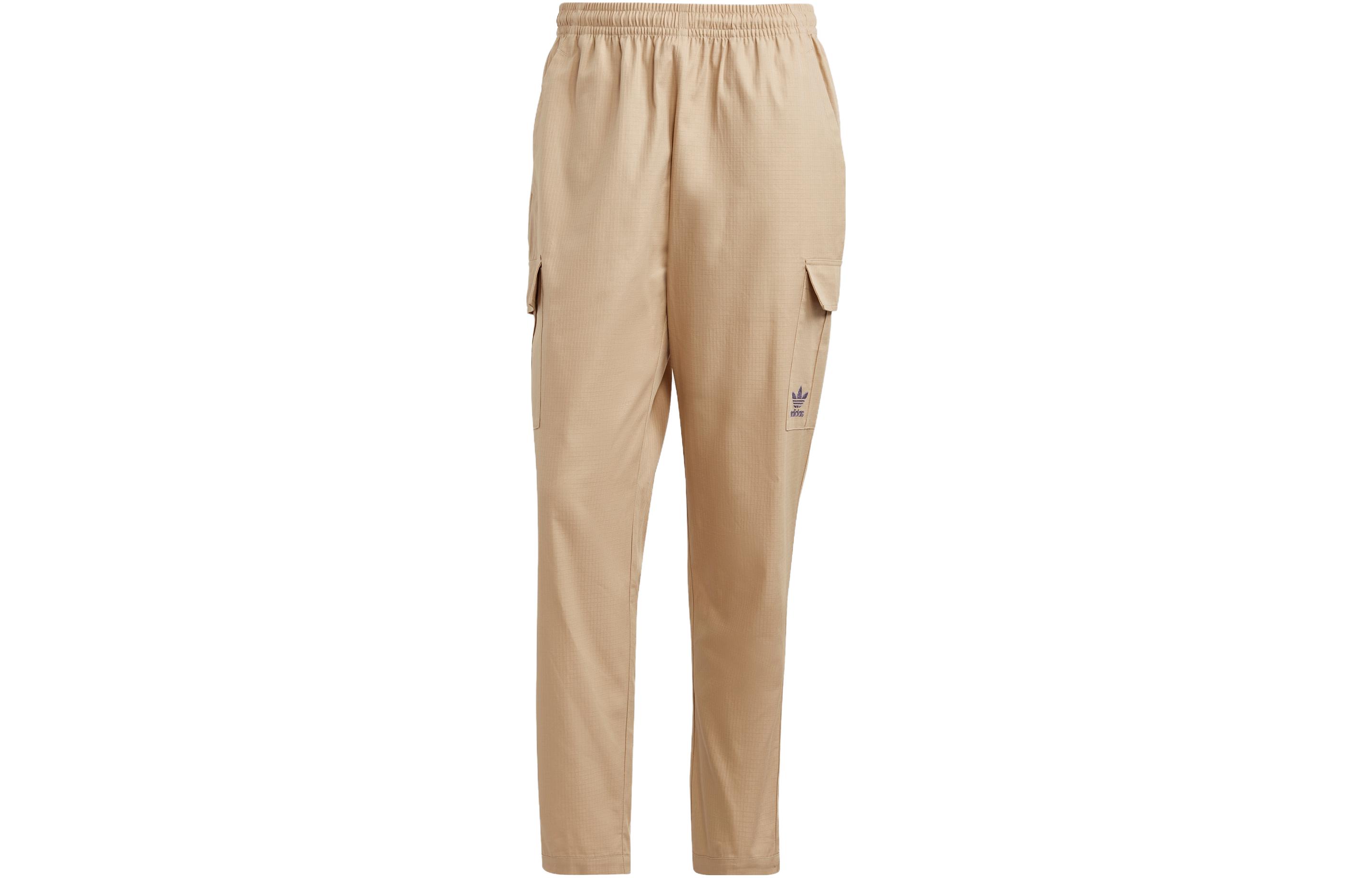 Adidas Originals Enjoy Cargo Pants Knitted Sweatpants Men s Magic Light Umber IT8191 XS