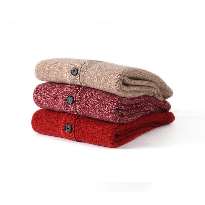 Autumn And Winter Fancy Sweater Knitted Sweater Long-Sleeved Shoulder Cardigan Top Wool Versatile Skin-Friendly Soft Warm Fashion Sweater