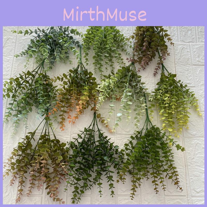 Stems Eucalyptus Artificial Plastic Plants For Tabletop Decoration Gift
