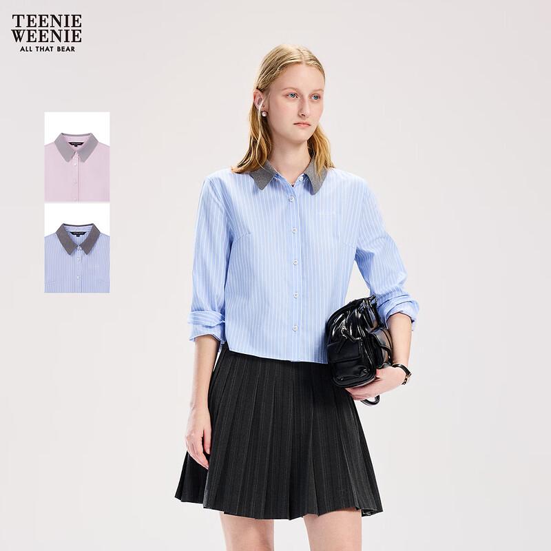 Teenie Weenie Women s Contrast Lapel Shirt S