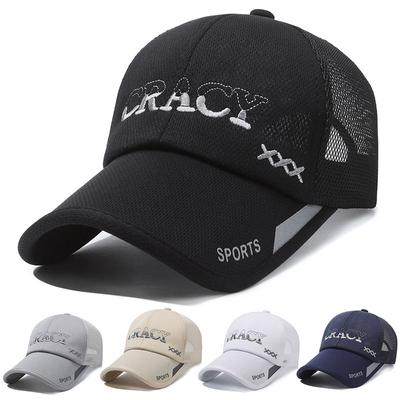 Vasaras vīriešu sporta beisbola cepure āra makšķerēšanai saules aizsargkrēms tīkls beisbola cepure vīriešu saules cepure