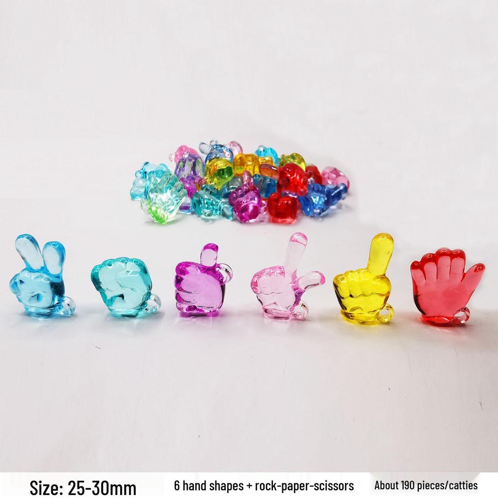 Acrylic Cartoon Rabbit Elf Crystal Bead Collection