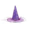 Light-Up Spiderweb Witch Hat Halloween Decoration