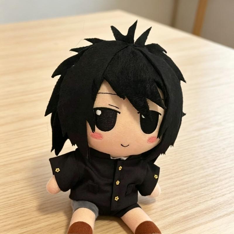 New Cute Ranfren 20cm Tsukada Satoru Plush Doll Cute Anime Character Stuffed Toy Soft Cotton Figure Collectible Fan Gift Home Desk Decoration Keychain