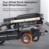 1:32 Scale Tacoma RAM Mammoth 6x6 Cars Model Toys Wheel Pull Back Miniature SUV Doors Opened Off-road Vehicle Educational Toys
