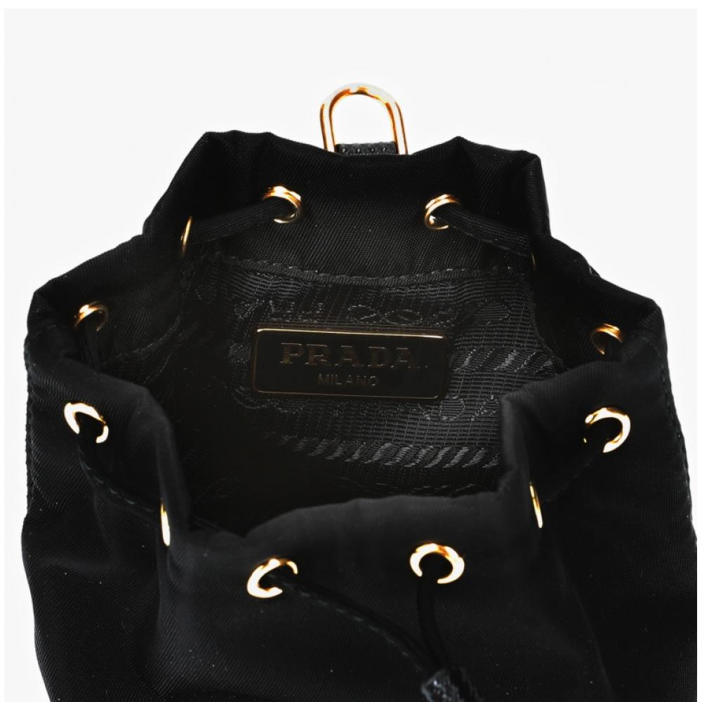 Prada Re Nylon Triangle Logo Mini Bucket Pouch Bag 1tt202 2dmk F0632