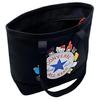 Converse X Sanrio Collaboration 24L Simple Versatile Cotton Tote Bag Women tote bags Black WA5872-023
