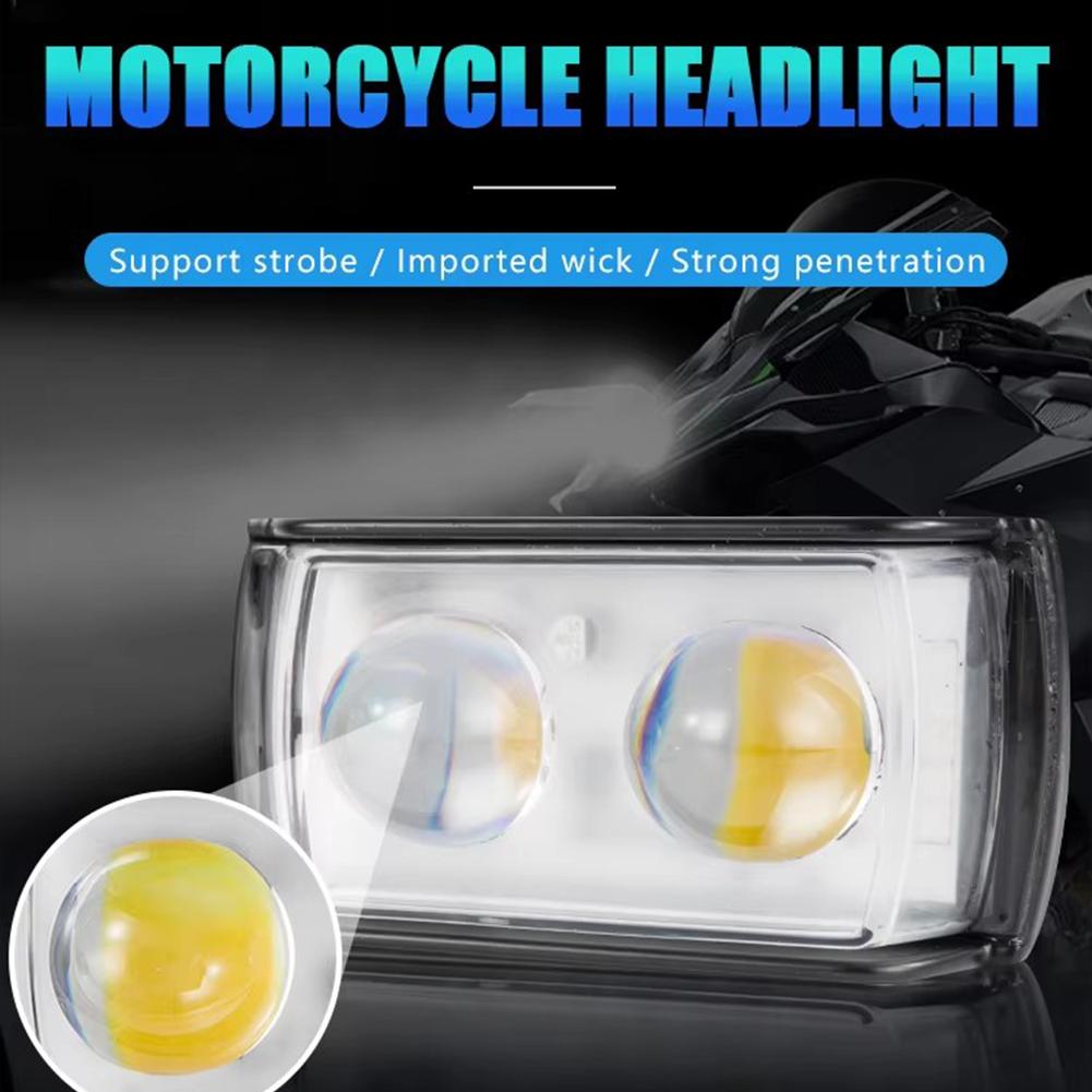 Motorcycle Spotlight Led Driving LED Fog Work Light Auxiliary Motorcycle Headlights for ATV SUV UTV Shockproof Light