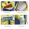 Large Capacity Color-blocking Multi-functional Backpack Lightweight for Outdoor Cycling Camping Hiking Fitness & Casual Trips