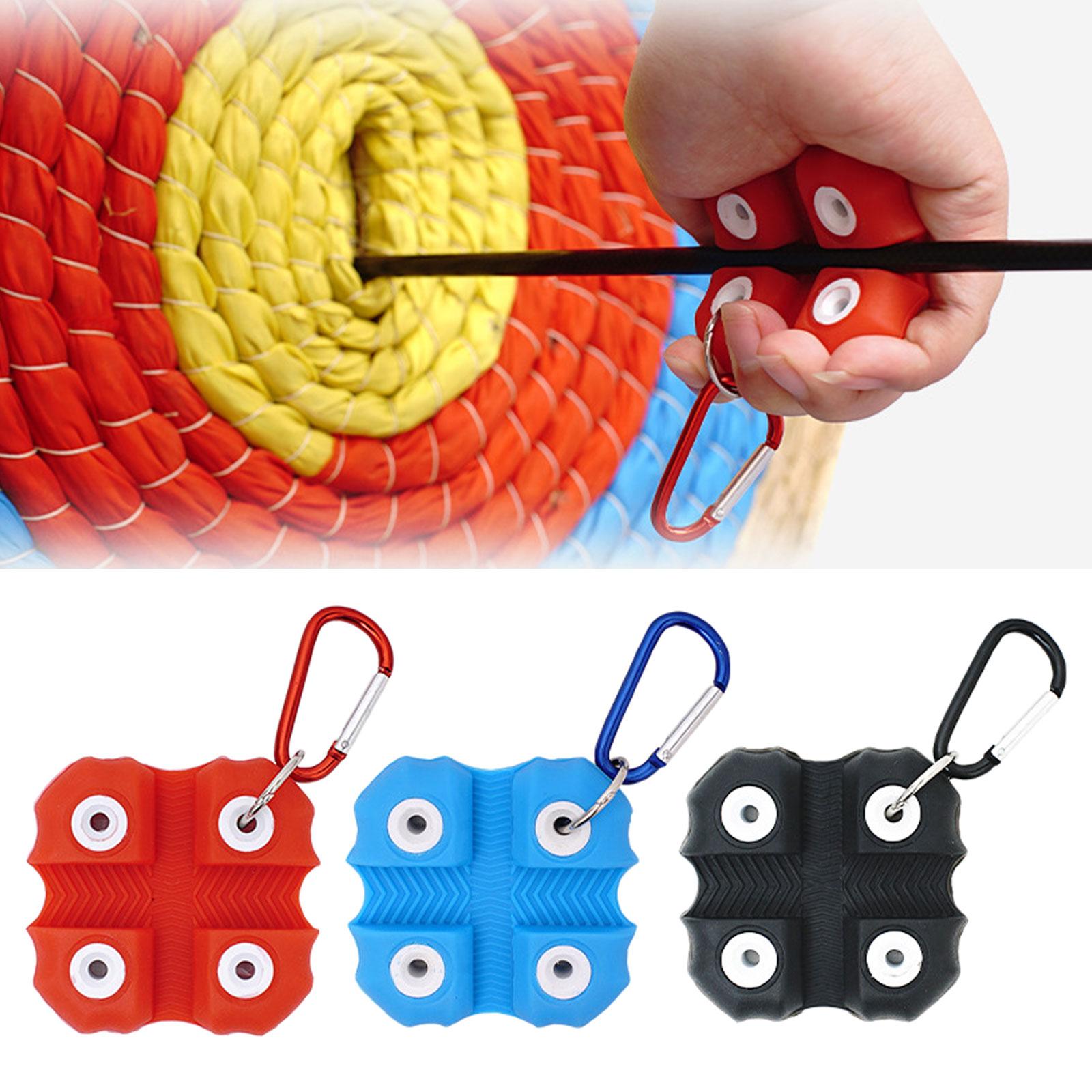 

Archerys Arrow Puller Gripper Знімач цілей із затискачем для пояса Інструмент для захисту рук для зняття болтів арбалетів червоний