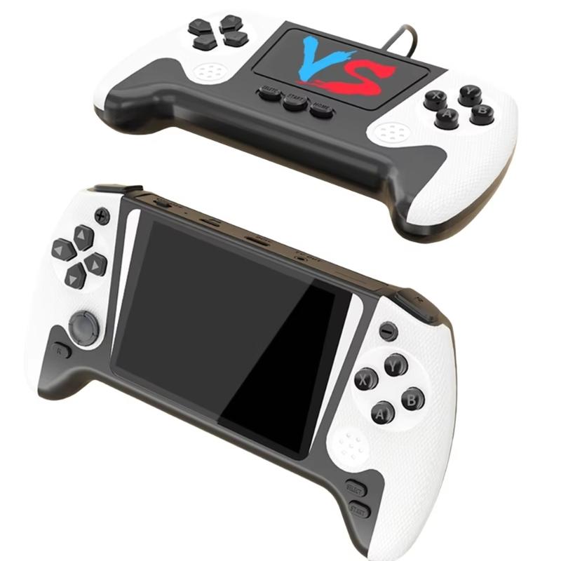 ABS Handheld Gaming Device with 3.5inch Display Single/Double Player Mode Joystick and Preloaded 500 Retro Game